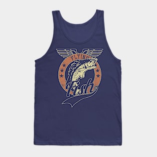 Flying Vintage Fish Tank Top